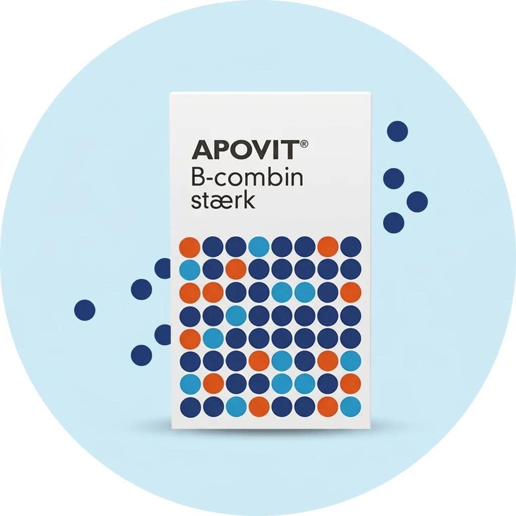 Apovit B-combin stærk - 250 stk Uglecare Apovit B-combin stærk - 250 stk