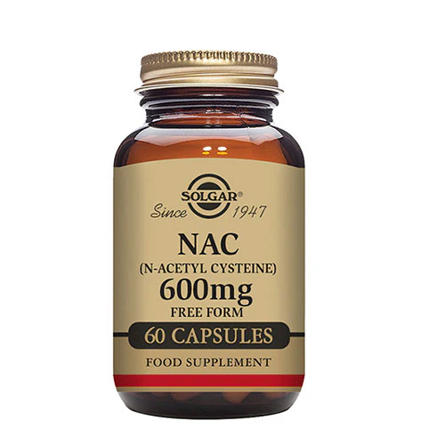 Solgar NAC (N-Acetyl Cysteine) 600 mg