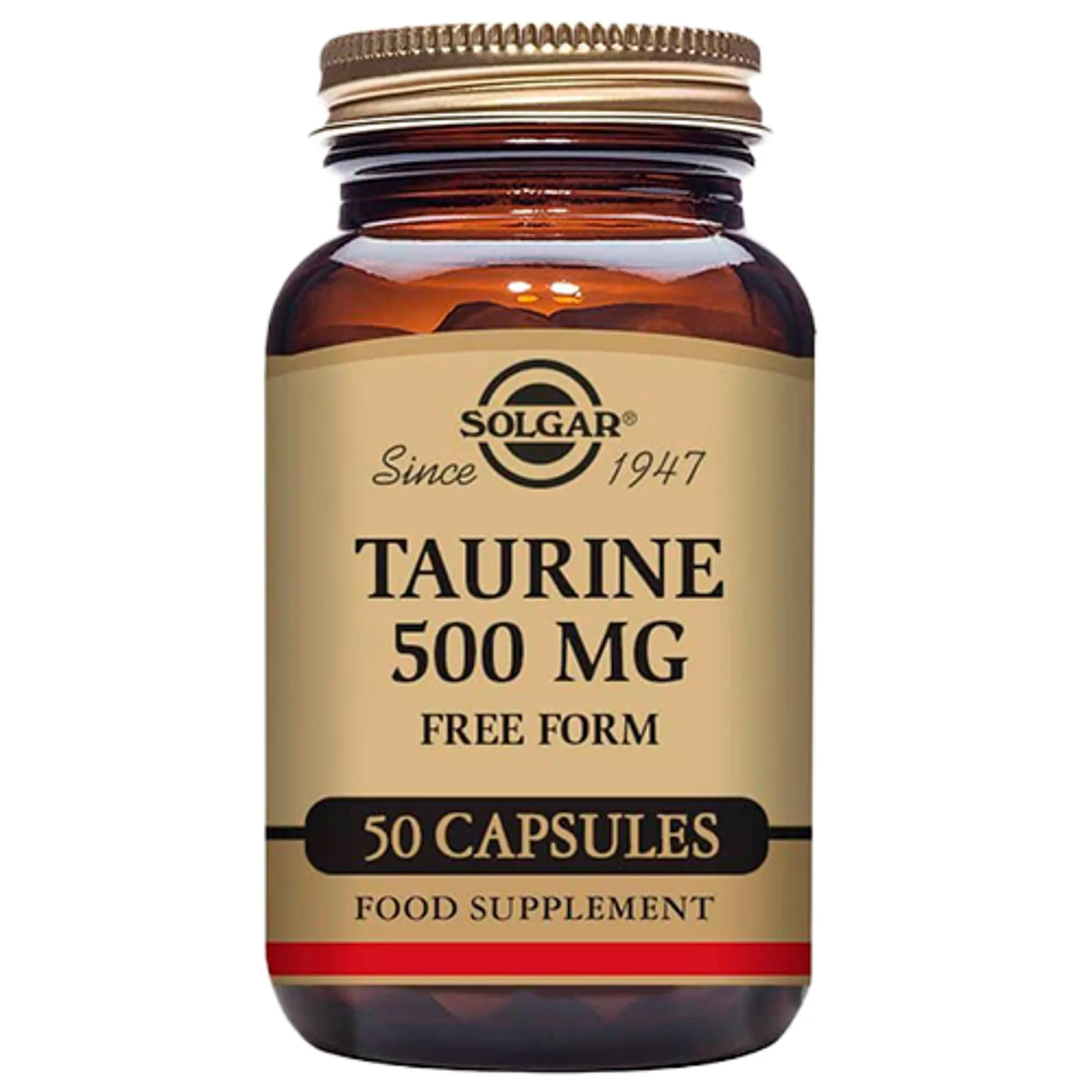 Solgar Taurine 500 mg (50 kaps)