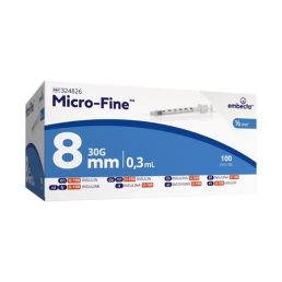 Embecta Micro-Fine 0,3x8 mm.