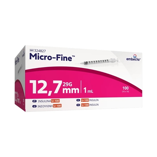 Embecta Micro-Fine 1 ml. Uglecare Embecta Micro-Fine 1 ml.