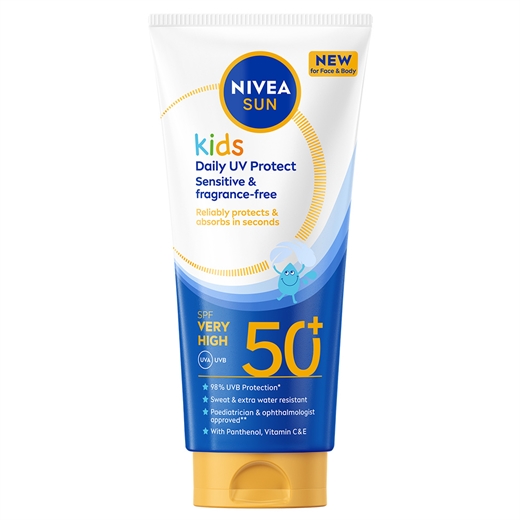 NIVEA Kids UV Protect SPF50+ Uglecare NIVEA Kids UV Protect SPF50+