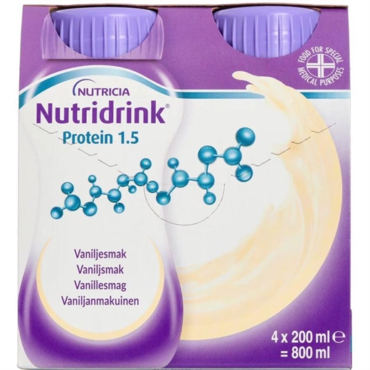Nutridrink Protein 1.5 Vanille Uglecare Nutridrink Protein 1.5 Vanille