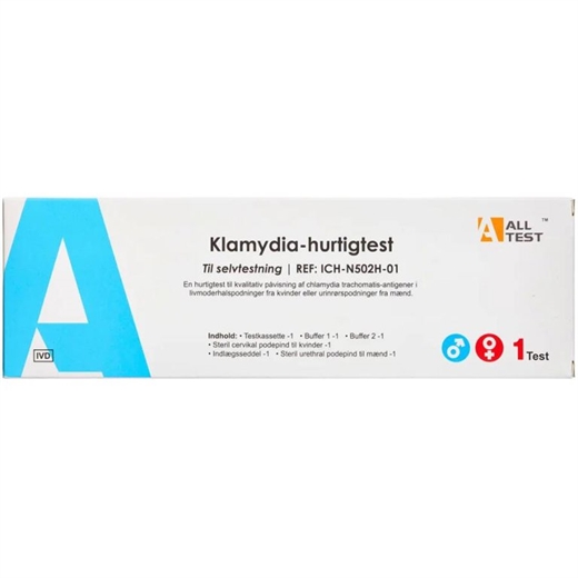 Klamydia selvtest (unisex) Uglecare Klamydia selvtest (unisex)
