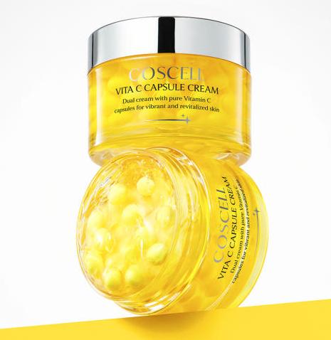 COSCELL Vita C Capsule Cream Uglecare COSCELL Vita C Capsule Cream - Billede 2