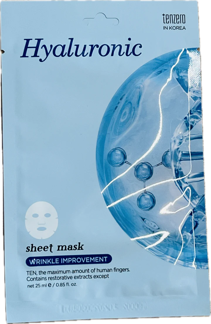 TENZERO Hyaluronic Sheet Mask