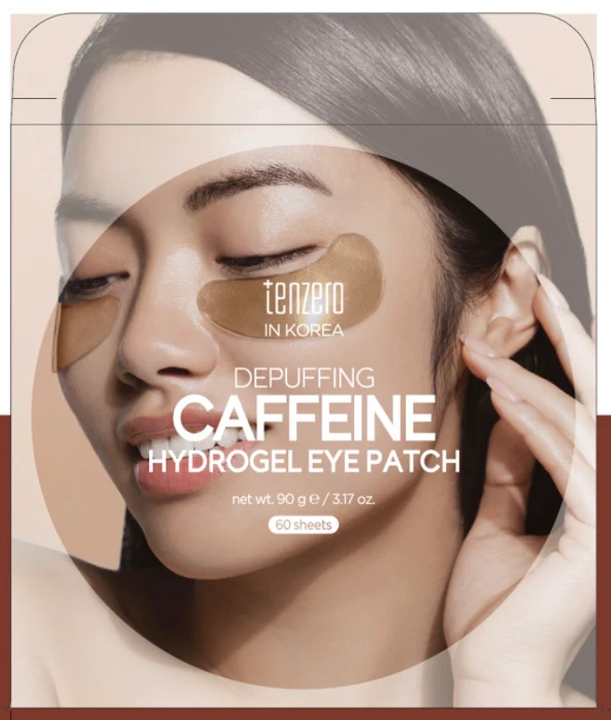TENZERO Depuffing Caffeine Hydrogel Eye Patch Uglecare TENZERO Depuffing Caffeine Hydrogel Eye Patch - Billede 4