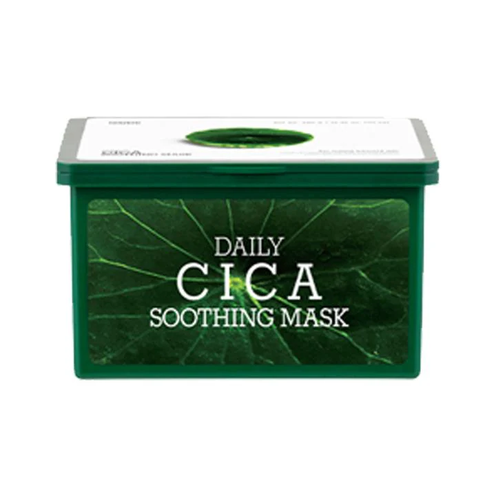 TENZERO Daily Cica Soothing Mask pakke med 30 ansigtsmasker