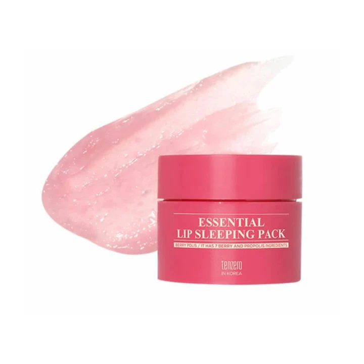 TENZERO Essential Lip Sleeping Pack Berry Polis Uglecare TENZERO Essential Lip Sleeping Pack Berry Polis - Billede 2