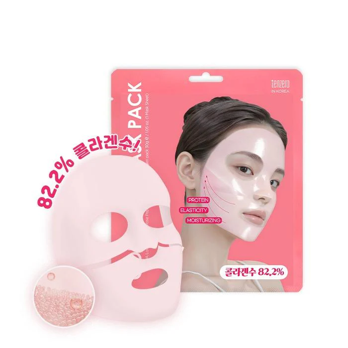 TENZERO PDRN Rose Collagen Mask 3 i æsken
