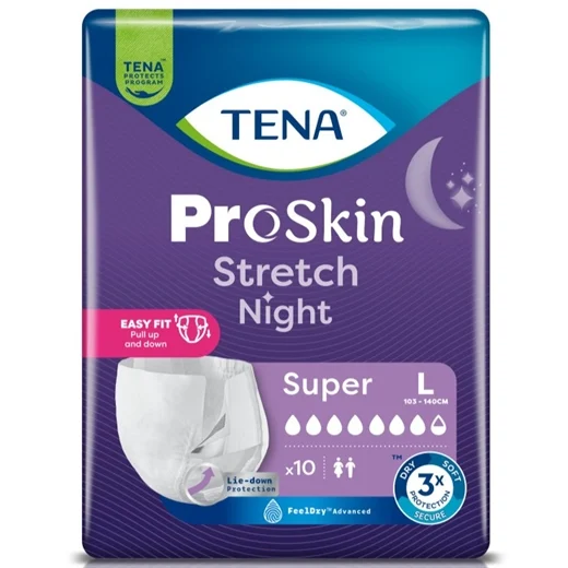 TENA Stretch Night Super Str L Uglecare TENA Stretch Night Super Str L