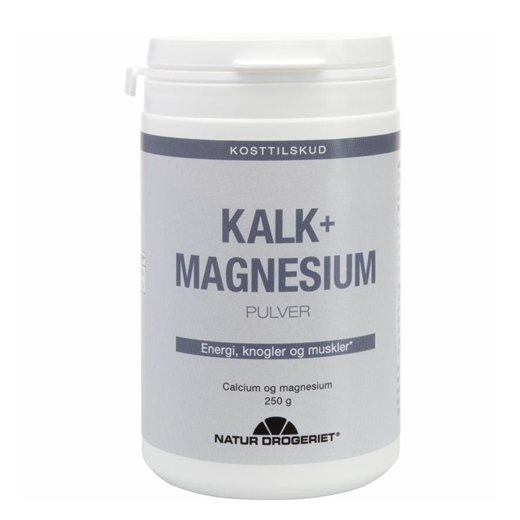 Kalk + Magnesium pulver 250 g Uglecare Kalk + Magnesium pulver 250 g