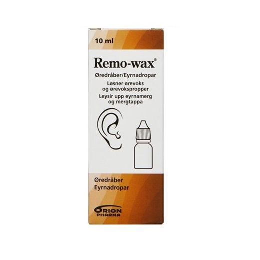 Remo-wax Øredråber Uglecare Remo-wax Øredråber