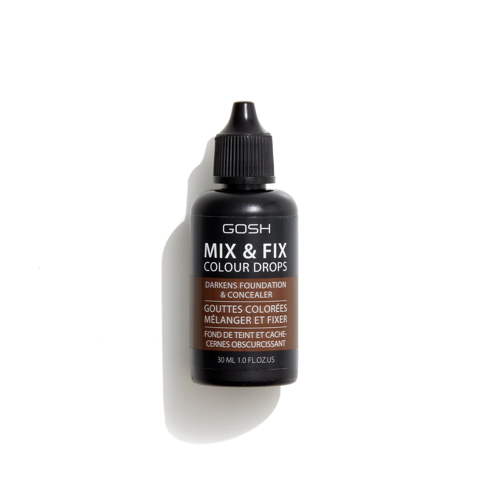 GOSH Mix & Fix Colour Drops 004 Dark 30 ml Uglecare GOSH Mix & Fix Colour Drops 004 Dark 30 ml