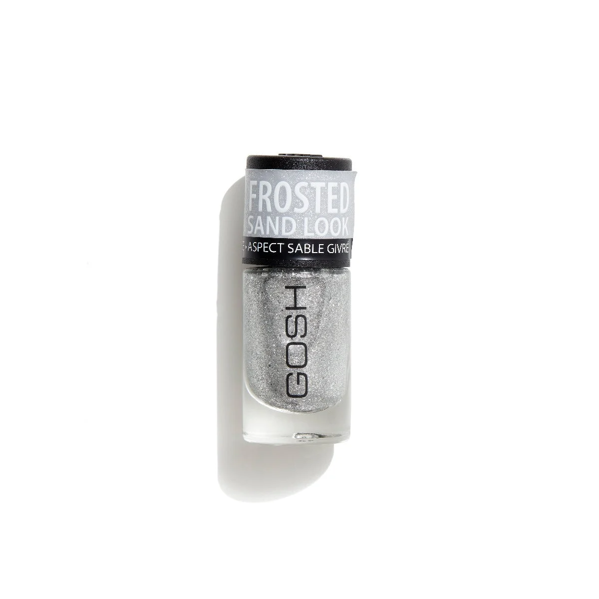 GOSH Frosted Neglelak 01 Silver 8 ml Uglecare GOSH Frosted Neglelak 01 Silver 8 ml