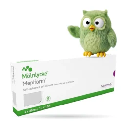 Mepiform Safetac 4 x 30 cm – Uglecare-uglen præsenterer æsken
